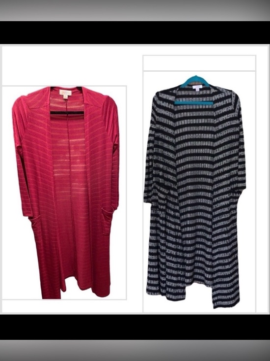 LuLaRoe Sweaters - Two Lularoe Rib-Knit Cardigan Dusters XS
